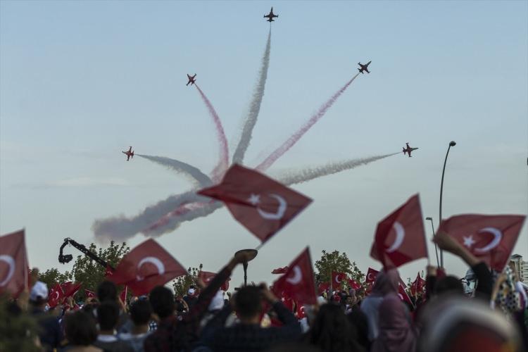<p> 15 Temmuz darbe girişiminin ardından Konya'ya taşınan SoloTürk de ilk kez Konya'da gösteri yaptı.<br />
<br />
 </p>
