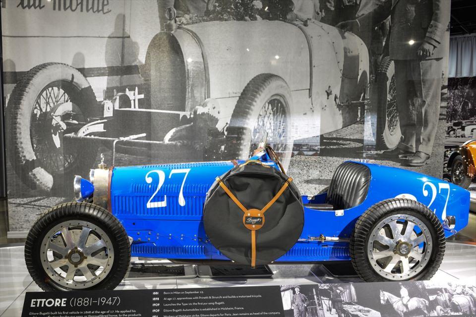 <p>1925 model Bugatti Type 35C </p>
