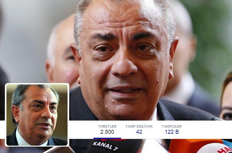 <p>Başbakan Yardımcısı Yıldırım Tuğrul Türkeş: 121 bin</p>

<p><strong><a href="https://twitter.com/TugrulTurkes" target="_blank"><span style="color:rgb(255, 255, 0)">TAKİP ET</span></a></strong></p>
