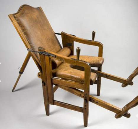 <p>Science Museum’da sergilenen bu doğum sandalyesi, 1701 – 1900 yılları arasında Almanya’da kullanılmış.</p>
