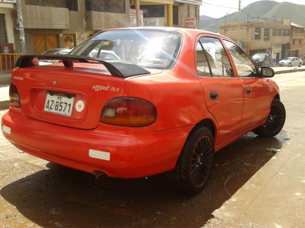 <p>Hyundai Accent</p>
