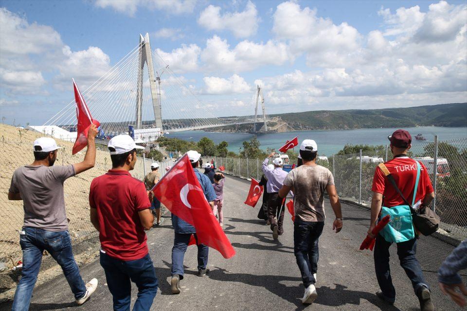 Vatandaşlar Yavuz Sultan Selim yolunda