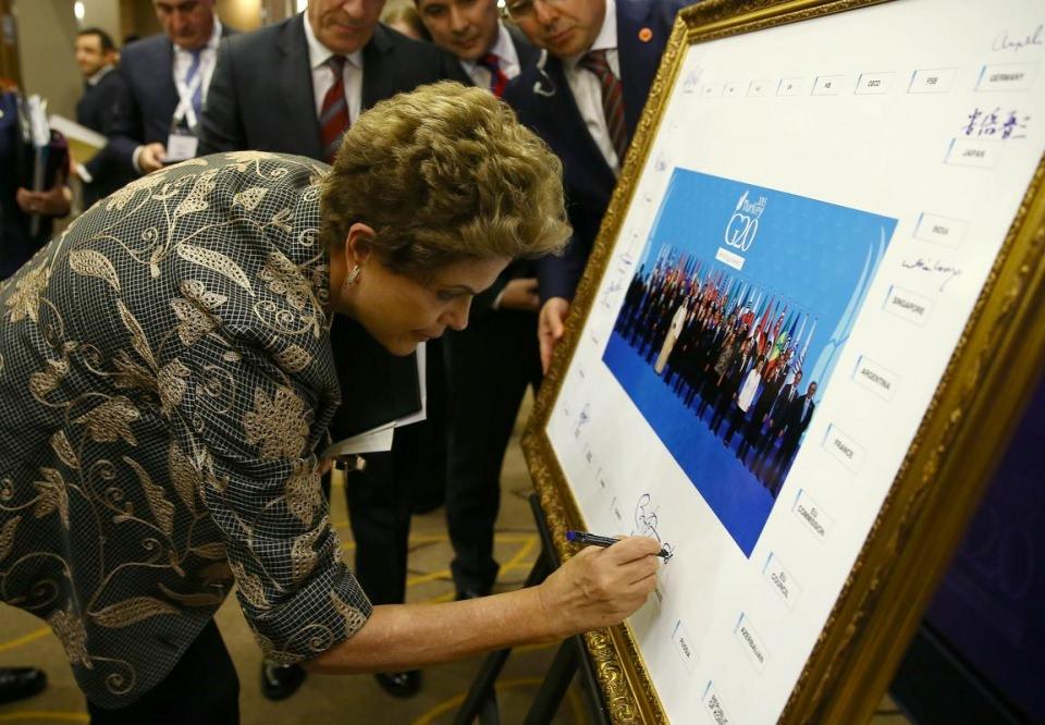<p>Brezilya Cumhurbaşkanı Dilma Rousseff</p>