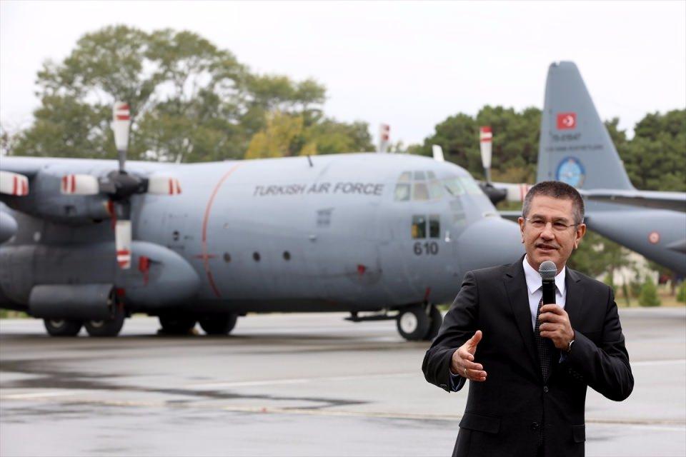 <p>Milli Savunma Bakanı Nurettin Canikli, Azerbaycan ve T&uuml;rk Hava Kuvvetlerinin ortaklaşa d&uuml;zenlediği TurAz Kartalı-2017 tatbikatı kapanış t&ouml;renine katıldı.</p>
