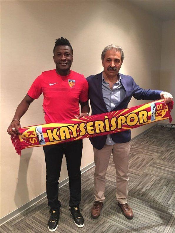 <p>Asamoah Gyan - Shanghai SIPG ====> Kayserispor</p>
