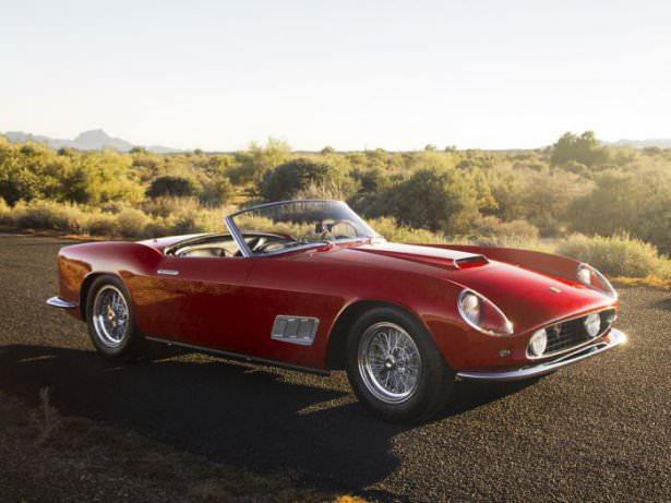 <p>1955 Ferrari 410S: $8,250,000</p>
<p> </p>
