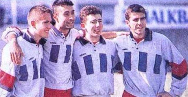 <p>Emre Aşık - Tolunay Kafkas - Sergen Yalçın - Hamza Hamzaoğlu</p>