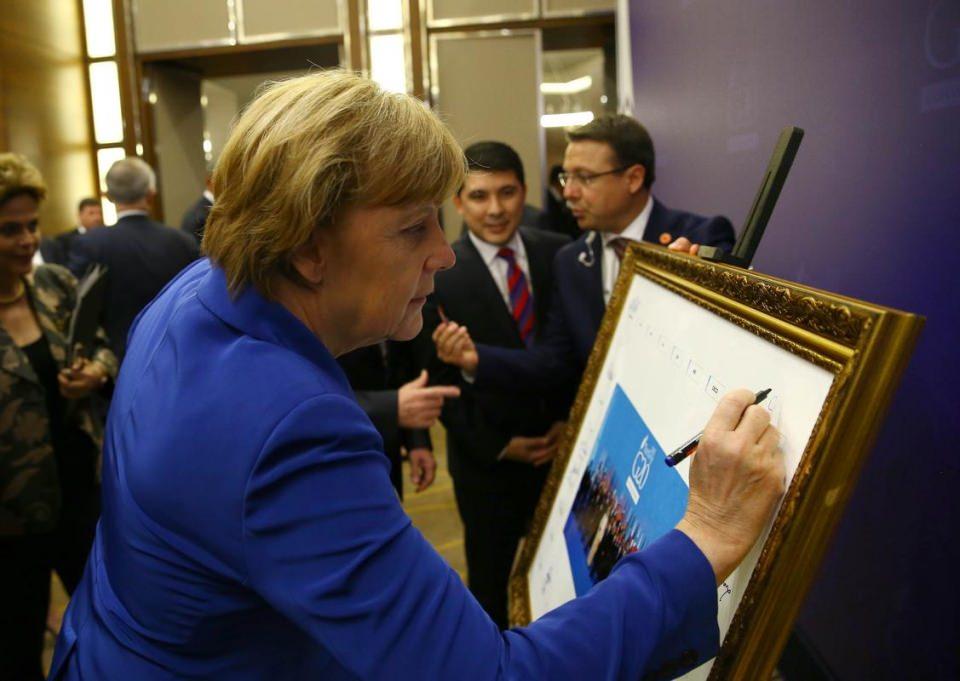 <p>Almanya Başbakanı Angela Merkel</p>