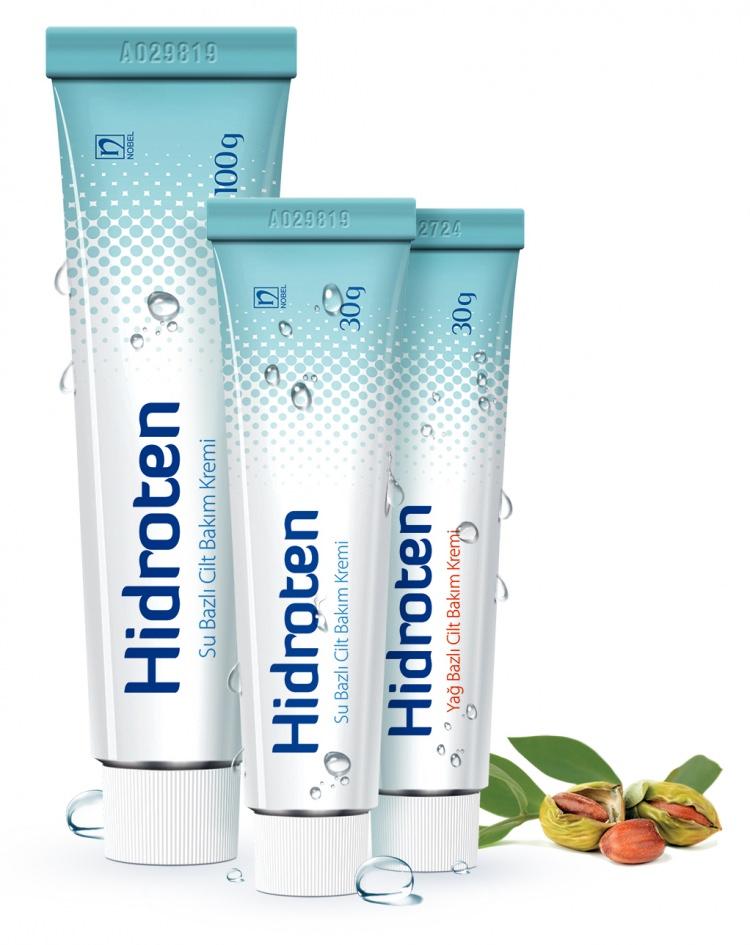 <p><strong>NBL</strong></p>

<p><strong>Hidroten Cilt Bakım Kremi, </strong>içeriğindeki Provitamin B5 ile cildin ihtiyacı olan neme kavuşmasını destekler, çatlak ve yaraların iyileşmesine yardımcı olur.</p>
