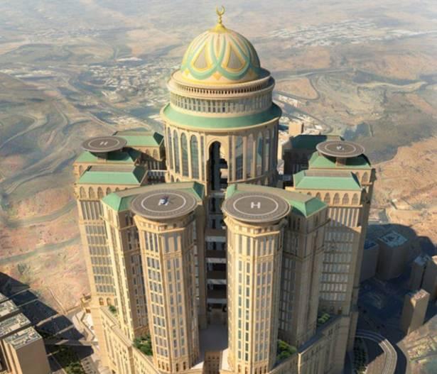 <p>Suudi Arabistan'da bulunan Müslümanların kutsal şehri Mekke'ye yapılan ve dünyanın en büyük oteli olacak Abraj Kudai'nin planları ortaya çıktı.</p>

<p> </p>

