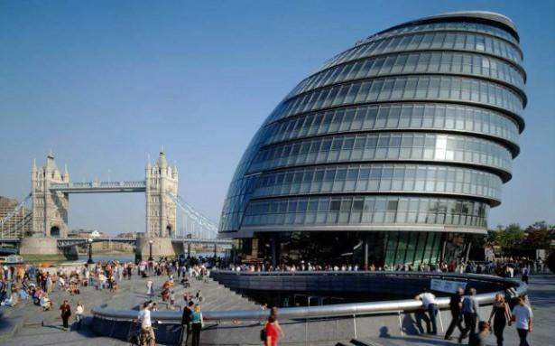<p>City Hall (London, UK)</p>

<p> </p>
