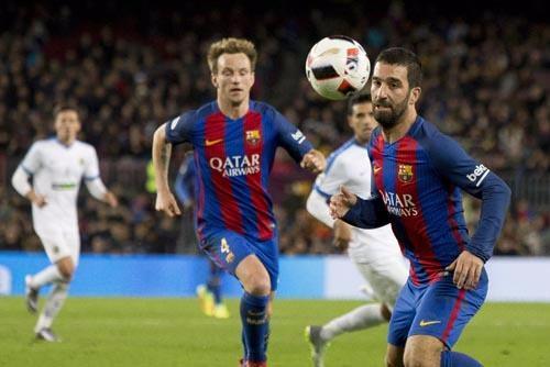 <p>Marca: Arda Turan'dan mükemmel hat trick</p>