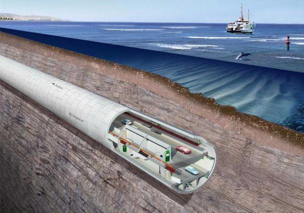 <p><strong>AVRASYA TÜNELİ</strong><br />
<br />
Marmaray’ın kardeşi olarak adlandırılan Avrasya Tüneli, Marmaray' dan sonra İstanbul'un Anadolu ve Avrupa yakalarını denizin altından birbirine bağlayacak olan ikinci tüp geçit olacak. Boğaziçi ve Fatih Sultan Mehmet köprülerindeki trafiği hafifletmeyi hedefleyen proje, biri geliş, diğeri gidiş olmak üzere iki katlı karayolu şeklinde inşa edilecek.</p>