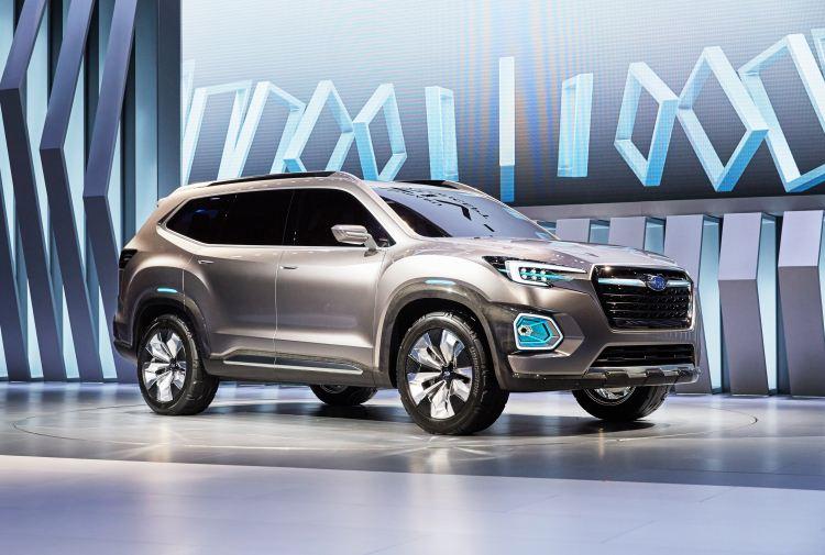 <p>3 sıra oturma düzenine sahip bir Subaru modelinin özellikle geniş aileler tarafından tercih edilmesi bekleniyor. </p>