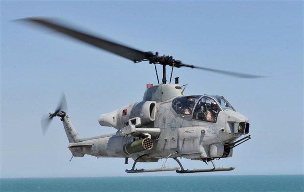 <p>Bell AH-1W Super Cobra</p>
<p>9 adet</p>