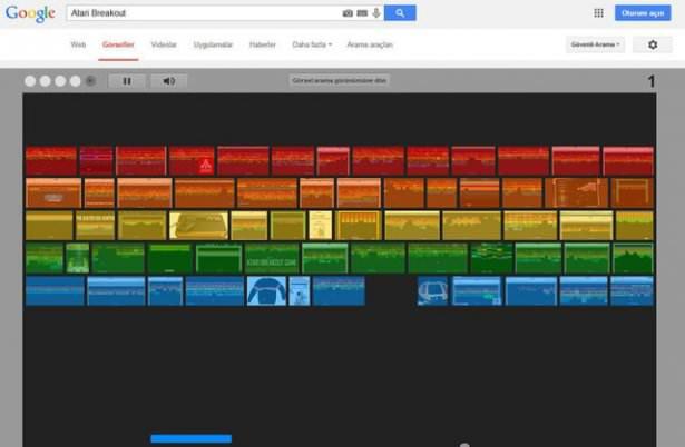 <p>Pong Oyna Google arama motoruna “Atari Breakout” yazıp, kendimi şanslı hissediyorum dediğinizde 72 yapımı atarilerimizin vazgeçilmezi Pong oyununu oynayabilirsiniz.</p>

<p> </p>
