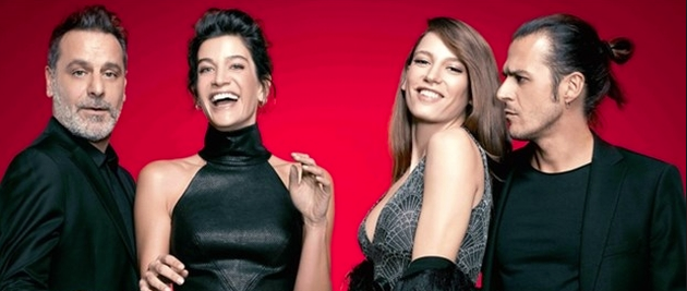 <p><strong>Fİ, Çİ, Pİ</strong></p>

<p>Dizinin başrol oyuncuları,<strong> Ozan Güven, Serenay Sarıkaya, Mehmet Gürsur, Berrak Tüzünataç</strong></p>
