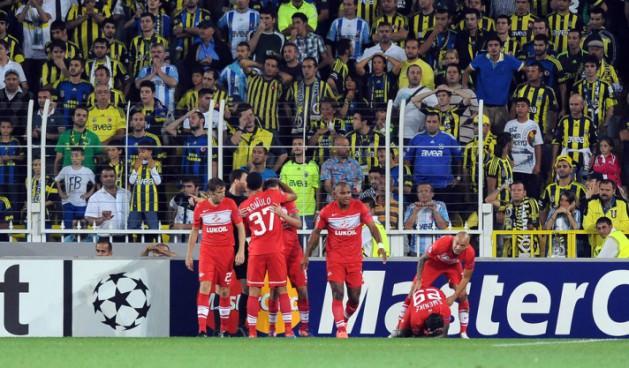 "Fenerbahçe - Spartak Moskova" maci ozeti: Aykutn't!