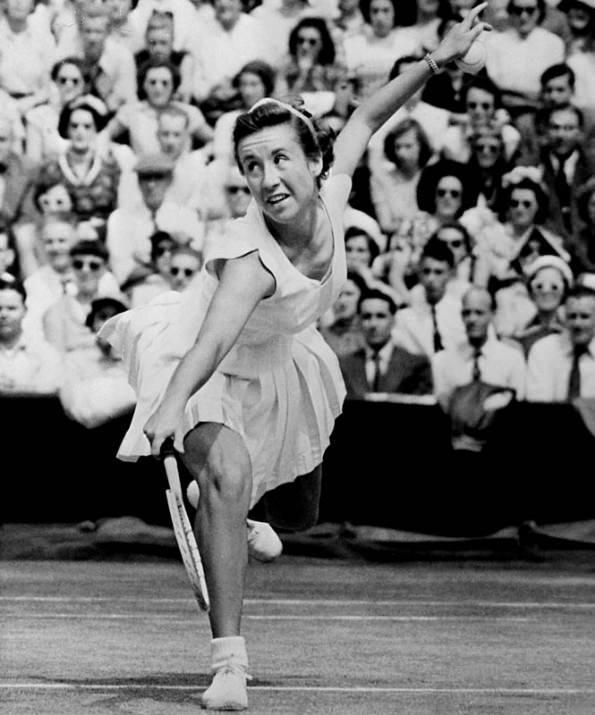 Maureen Connolly: 9-Avustralya Açık (1953)-Roland Garros (1953, ‘54)-Wimbledon (1952, ‘53, ‘54)-Amerika Açık (1951, ‘52, ‘53)