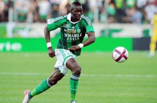 Sarı-kırmızılı yönetimin, St Etienne'de forma giyen Bakary Sako'ya transfer teklifinde bulunduğu iddia edildi. (FOTOMAÇ)