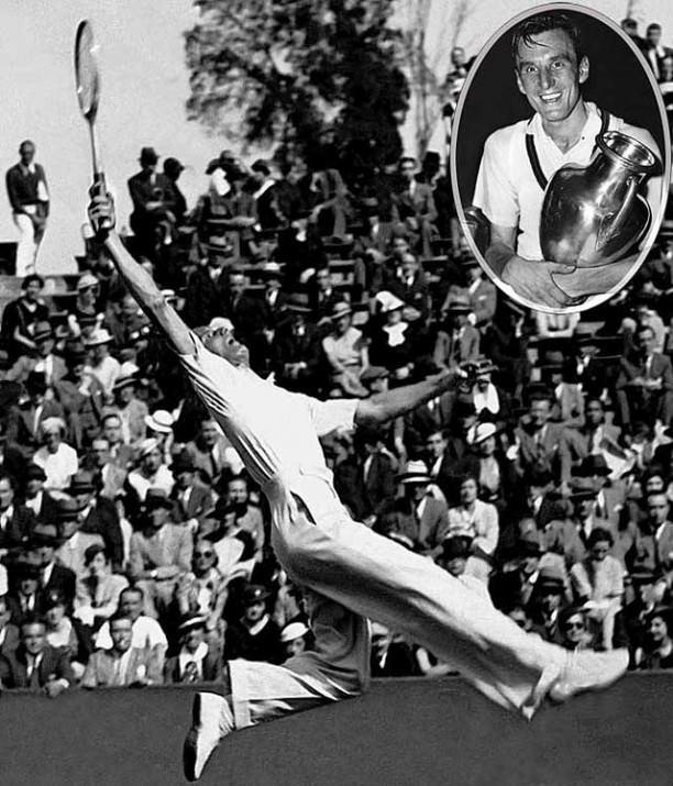 Fred Perry: 8-Avustralya Açık (1934)-Roland Garros (1935)-Wimbledon (1934, '35, '36)-Amerika Açık (1933, '34, '36)