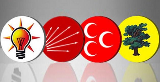<p>AK Parti, CHP, MHP ve BDP&rsquo;den aday olacak milletvekillerinin sayısı artmaya devam ediyor.&nbsp;</p>