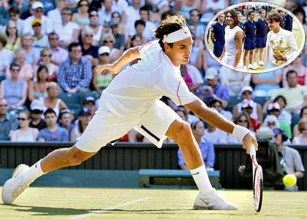 2006 Wimbledon finalinde Roger Federer, İspanyol raket Rafael Nadal’ı yenerek üst üste 4. kez Wimbledon zaferine ulaştı.