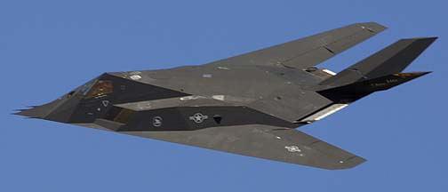 F-117 Nighthawk.