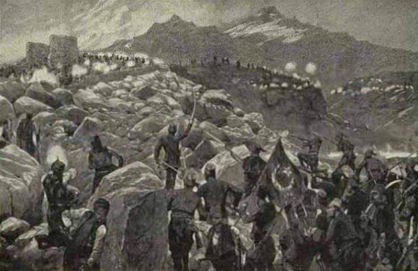<p>1876 - 1888 yılları arası Girit isyancıları ve Türk askerleri</p>
