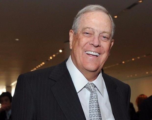 <p><strong>8. DAVID KOCH</strong><br />
<br />
Serveti: 42 milyar dolar</p>
<p> </p>
<p> </p>
