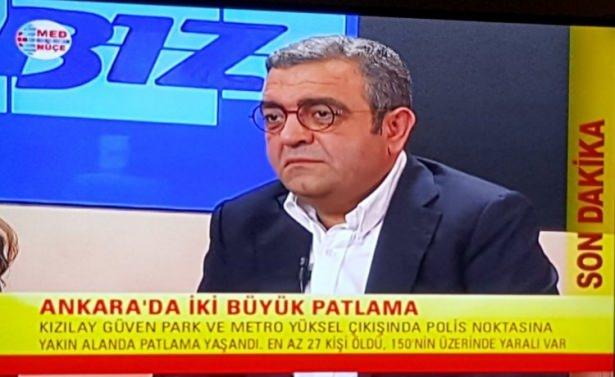 <p>Ankara’da bombalar patlarken CHP Genel Başkan Yardımcısı Sezgin Tanrıkulu PKK’ya yakın TV’de yayına çıkarak hangi mesajı vermiştir.</p>
