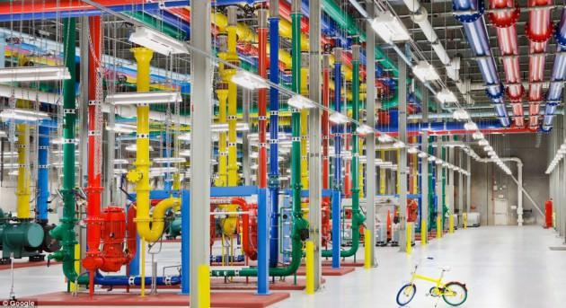 Merkezlerin google'ın yenilikçi anlayışına uygun olarak çok farklı şekilde dizayn edildiği görülüyor.