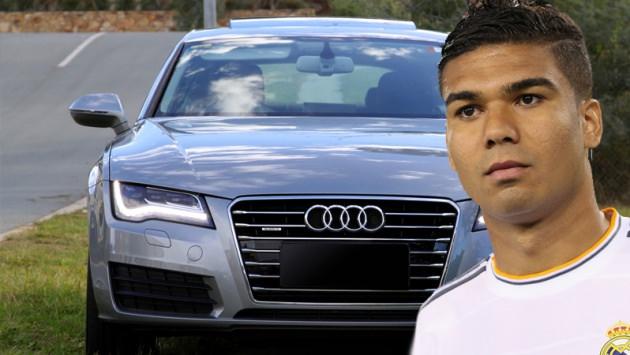 <p>Casemiro: Audi A7 Sportback 3.0 TDI</p>