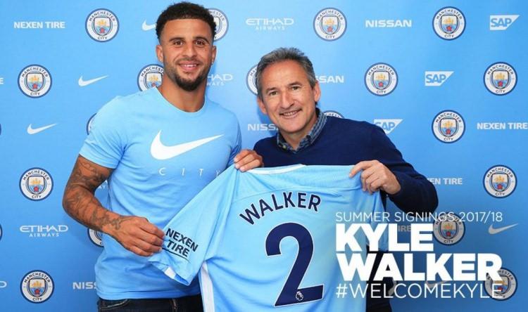 <div>Kyle Walker</div>
<div> </div>
<div>Manchester City, Totthenham'dan sağ bek Kyle Walker ile 5 yıllık sözleşme imzaladı. Bonservis bedelinin en az 50 nilyon euro olduğu ifade ediliyor. </div>