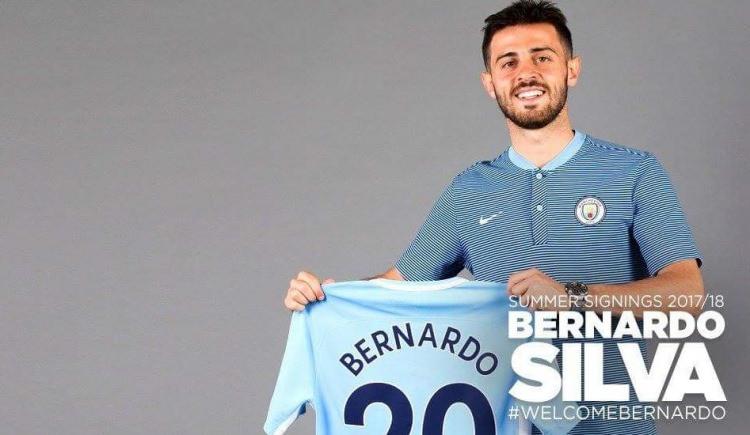 <div>Bernardo Silva</div>
<div> </div>
<div>Manchester City, Monaco'ya 49 milyon euro ödeyerek 22 yaşındaki futbolcuyu transfer etti. </div>