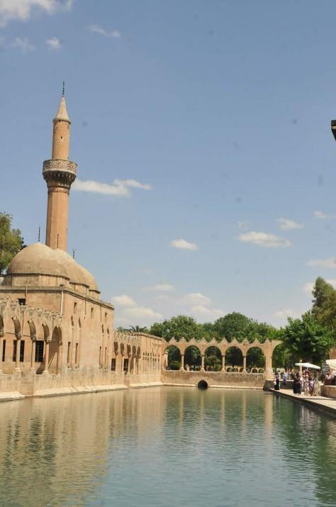 Şanlıurfa’da sıcak havalar yerini sonbahara bırakırken, Balıklıgöl’de sonbahar manzaraları yaşanmaya başlandı.