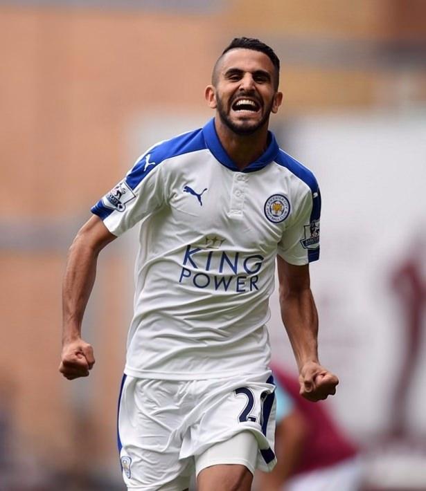 <p>97) Riyad Mahrez<br />
Leicester City</p>