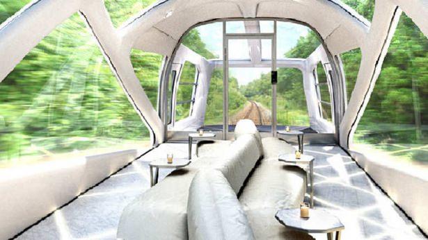 <p>Tren 5er tane suitten oluşan 10 yolcu vagonu,</p>
