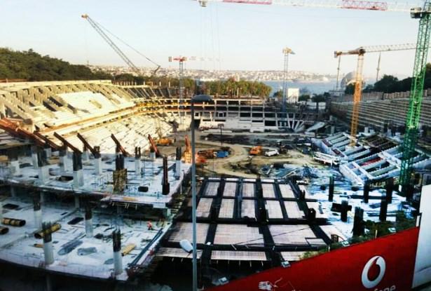 <p>Beşiktaş Vodafone Arena</p>
