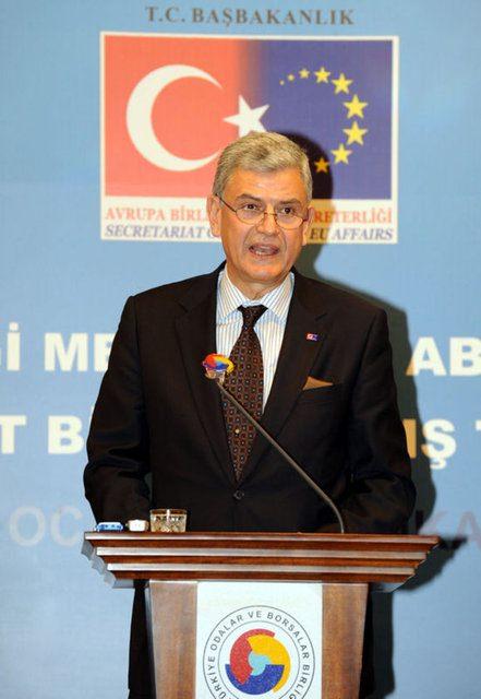 <p>AVRUPA BİRLİĞİ BAKANI/VOLKAN BOZKIR</p>
