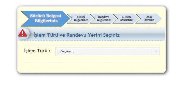 <p>Sürücü belgesi sahipleri Emniyet Genel Müdürlüğü'ne ait "surucurandevu.egm.gov.tr" adresinden randevu talebinde bulunabililirsiniz.</p>
