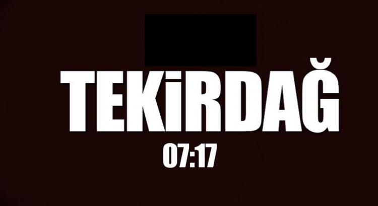 <p>Tekirdağ Bayram Namazı Saati</p>

<p>Bayram namazı saat kaçta kılınacak? - İstanbul Ankara İzmir ve il il 2017 Kurban Bayramı namaz saatleri</p>
