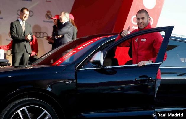 <p>Karim Benzema: Audi SQ5</p>