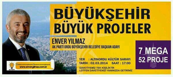 <p>AK Parti Ordu Büyükşehir Belediye Başkan Adayı Enver Yılmaz, 52 projeyi kamuoyuna tanıttı. İşte Ordu'yu bekleyen 52 proje...</p>