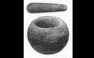 <p>1877 yılında Montezuma tünel şirketinin bir tünel çalışması sırasında 50 milyon yıl eski olan bir lav akıntısının içinde bir tokmak ile bir kap bulundu.(Table dağı - California) Tokmak yaklaşık 30 cm uzunluğunda ve kap ise 10 cm çapında. Bu buluntudan şu sonuç çıkıyor: 50 milyon yıl önce yanardağdan fışkıran lavlar sel olup akarken bu tokmak ile kap oradaydı ve ikisi de lavın içinde gömülü kaldılar. 50 milyon yıl önce!</p>