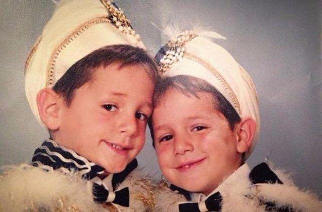 <p>Sercan Badur ve ikiz kardeşi Caner Badur </p>
