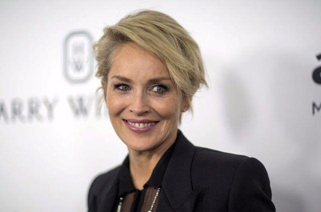<p>Sharon Stone </p>
