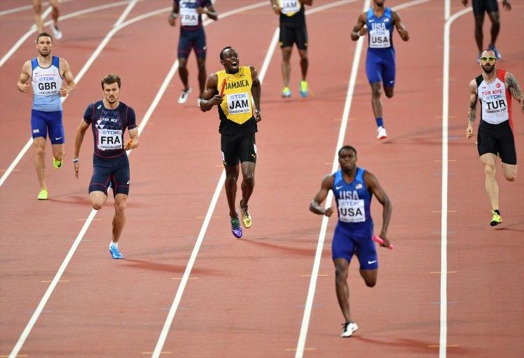 <p>İngiltere'nin başkenti Londra'da devam eden şampiyonanın 9. gününde, erkekler 4x100 metre bayrak yarışı finali yapıldı.</p>
