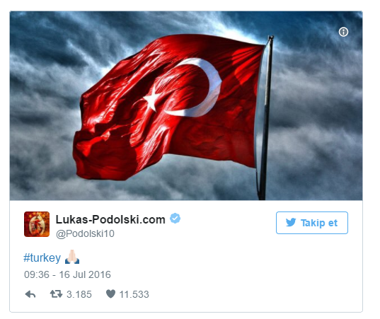 <p>Terör saldırılarına duyarsız kalmadı.</p>