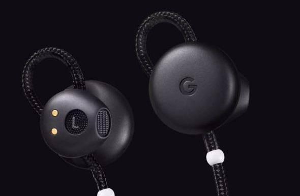 <p>Google Pixel Buds <br />
<br />
Google'ın tanıttığı cihazlar arasında yeni Pixel Buds kulaklıklar da yer alıyor. Bu kulaklığın en önemli özelliği, Google Translate servisini kullanarak 40 farklı dilde simultane tercüme yapabiliyor olması.</p>